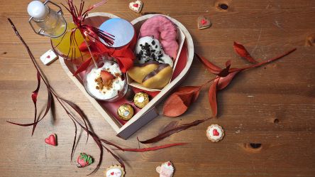 Imagen: Desayuno a domicilio san valentín