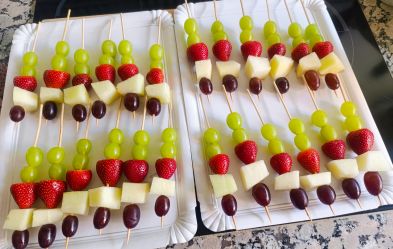 Imagen: Pinchos de fruta de temporada