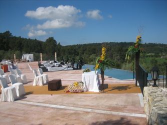 Imagen: Terraza con piscina