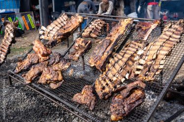 Imagen: El autentico asado argentino